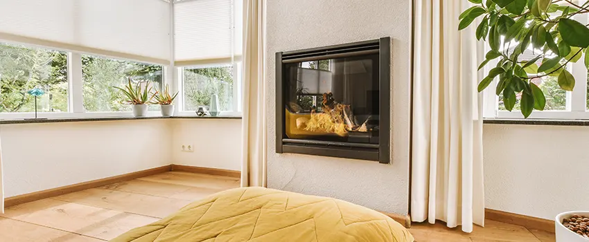 Residential Fireplace Ceramic Glass Installation in Mamaroneck, NY