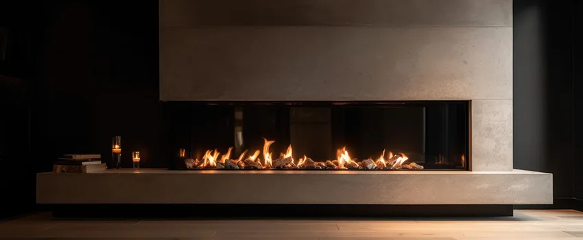 Gas Fireplace Ember Bed Design Services in Mamaroneck, New York
