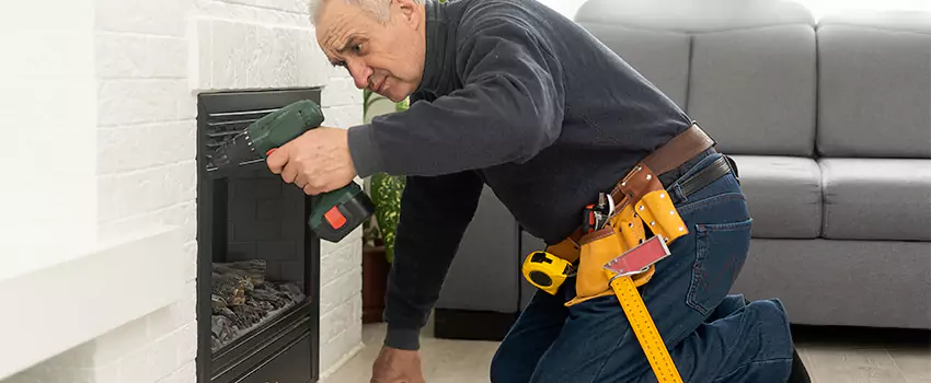 New Indoor Fireplace Installation in Mamaroneck, New York