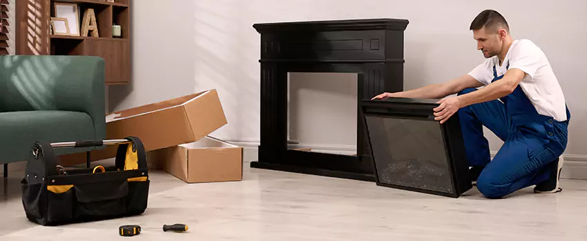 Old Rusted Metal Fireplace Repair And Replacement in Mamaroneck, NY