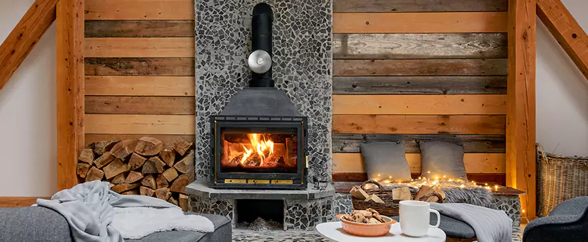 Thelin Hearth Products Direct Vent Gas Stove Fireplace Inspection in Mamaroneck, New York